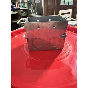 Box Of 35 Galvanized Steel Gangable Switch Box Junction 3in X 2 X 2 1/2 New